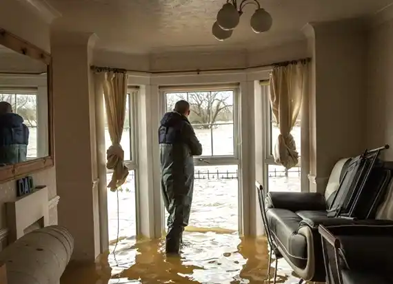water damage restoration service Gages Lake